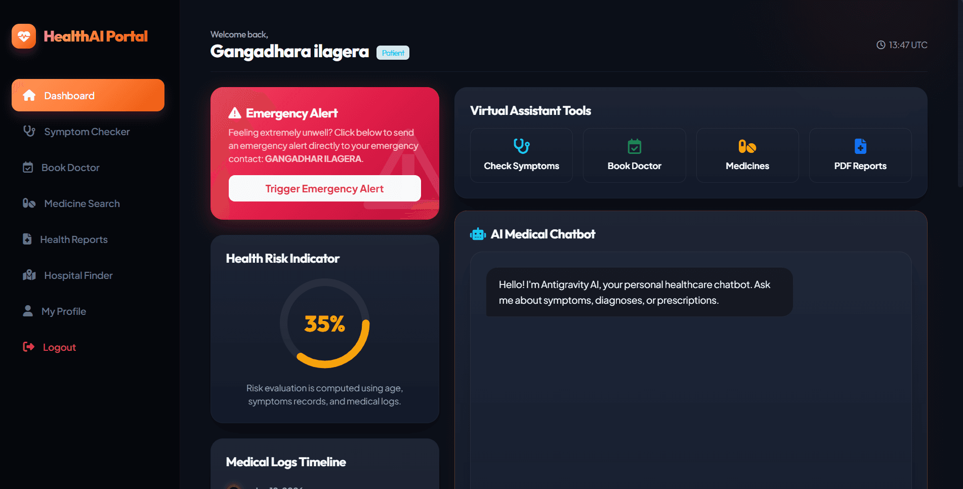 AI Medical Assistant & Health SaaS